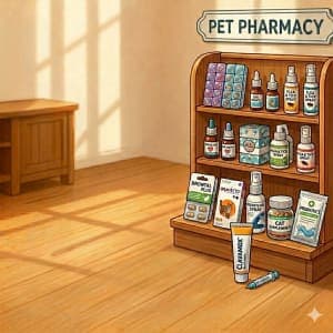 Pharmacy collection at Pet Care Clinic & Store